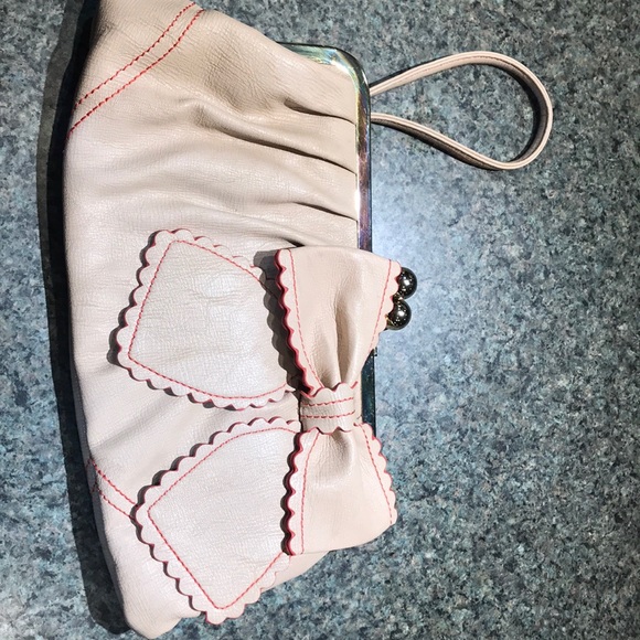 Jessica Simpson Handbags - Pink Jessica simpson wristlet purse